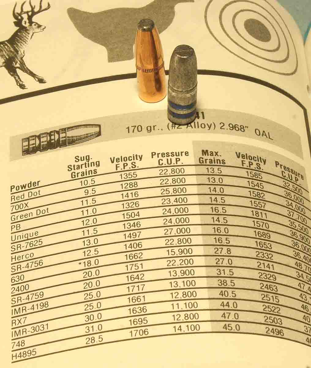 A good source of reduced-load data is Lyman's cast-bullet manual, which can be used for both cast and jacketed bullets.